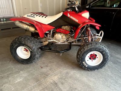 2000 Honda TRX 400EX Sport ATV - Red/White, Used, Good Condition