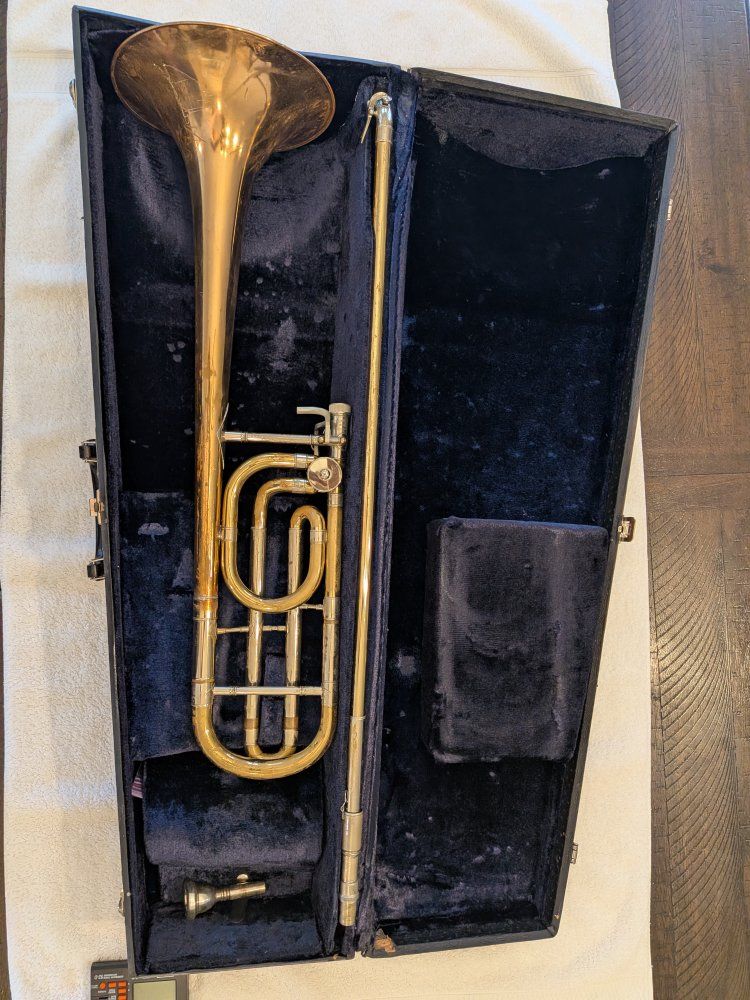 C.G. Conn Ltd. Artist Symphony 88H Trombone - Gold Brass Finish, with Case