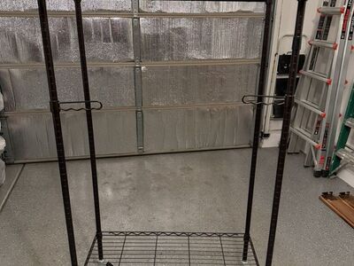 Mobile Hanging Closet Rack