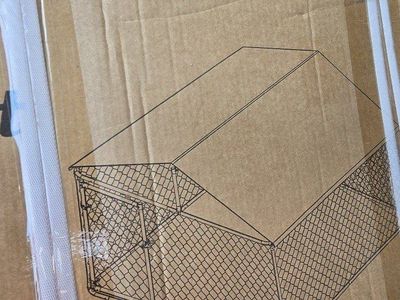 PawGiant Size S Meticulous Love Kennel Dog Crate 78.7"x78.7"x65" New in Box