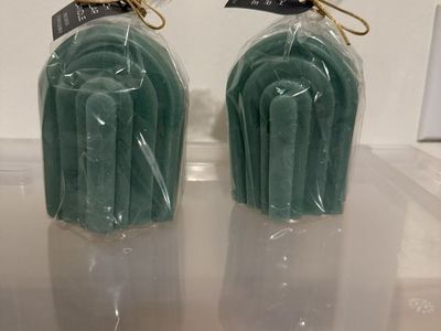 Modern Boho Arch Candle Set