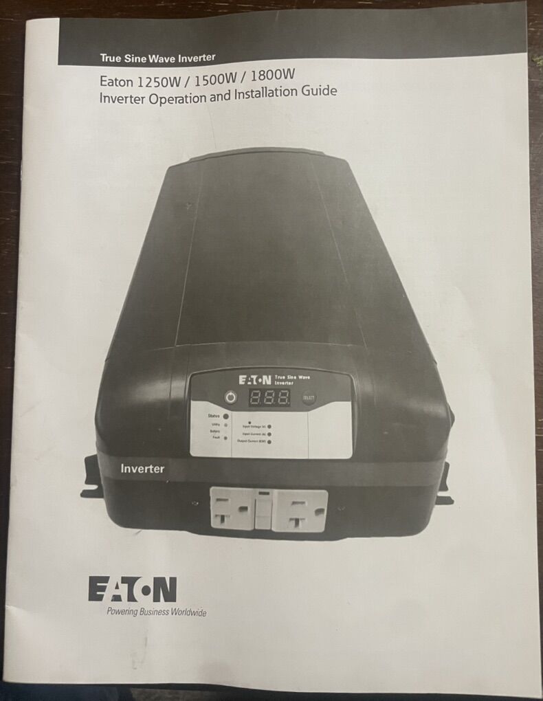 Easton True Sine Inverter