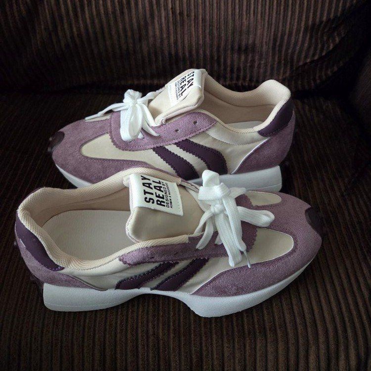 Brand new Stay Real purple shoes