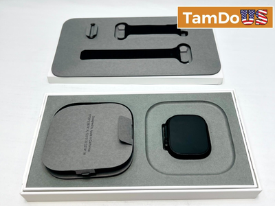 Apple Watch Ultra 3 (GPS+Cellular) 49mm Titanium Case with Black Ocean Band