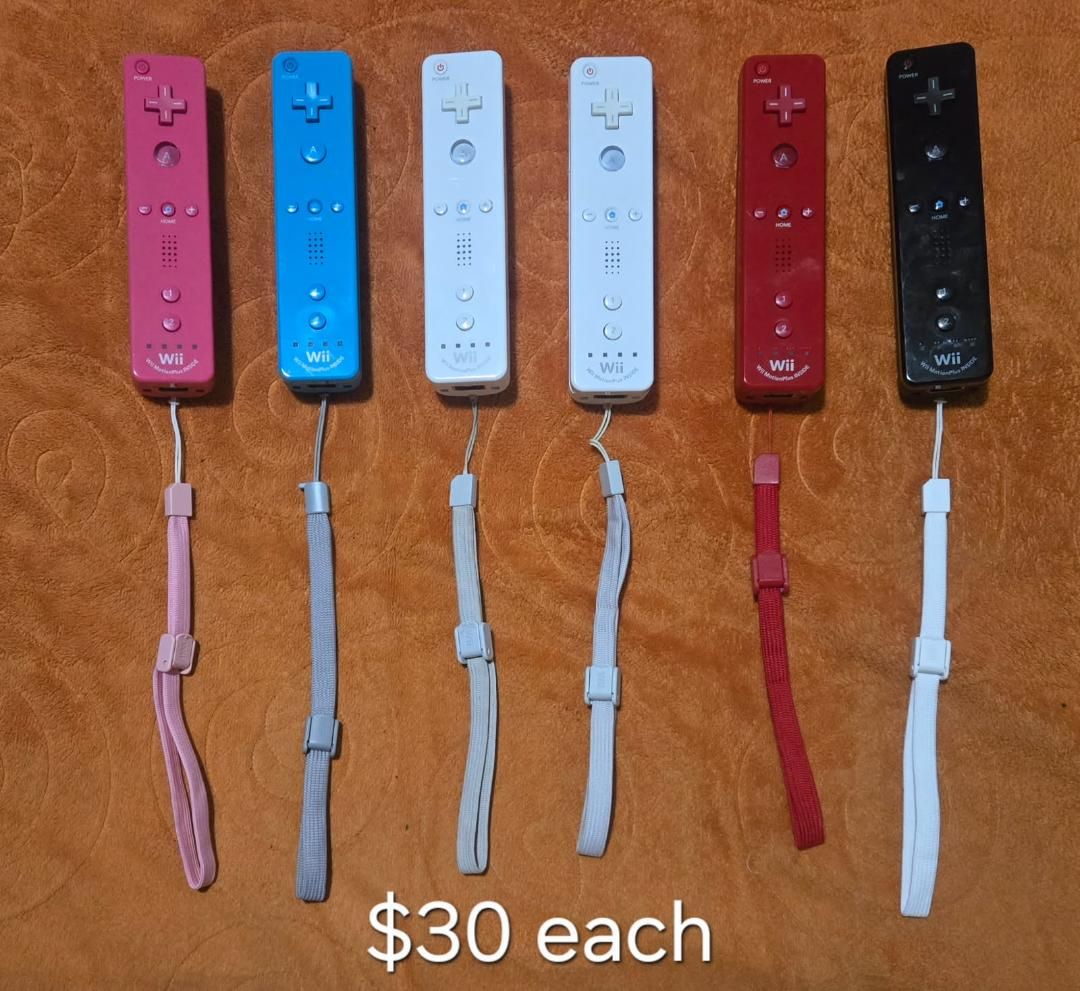 Nintendo Wii Motionplus controllers $30 each! trades considered!
