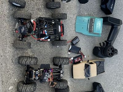 (4) Axial SCX24s Upgraded Crawlers Sold Together Or Separately