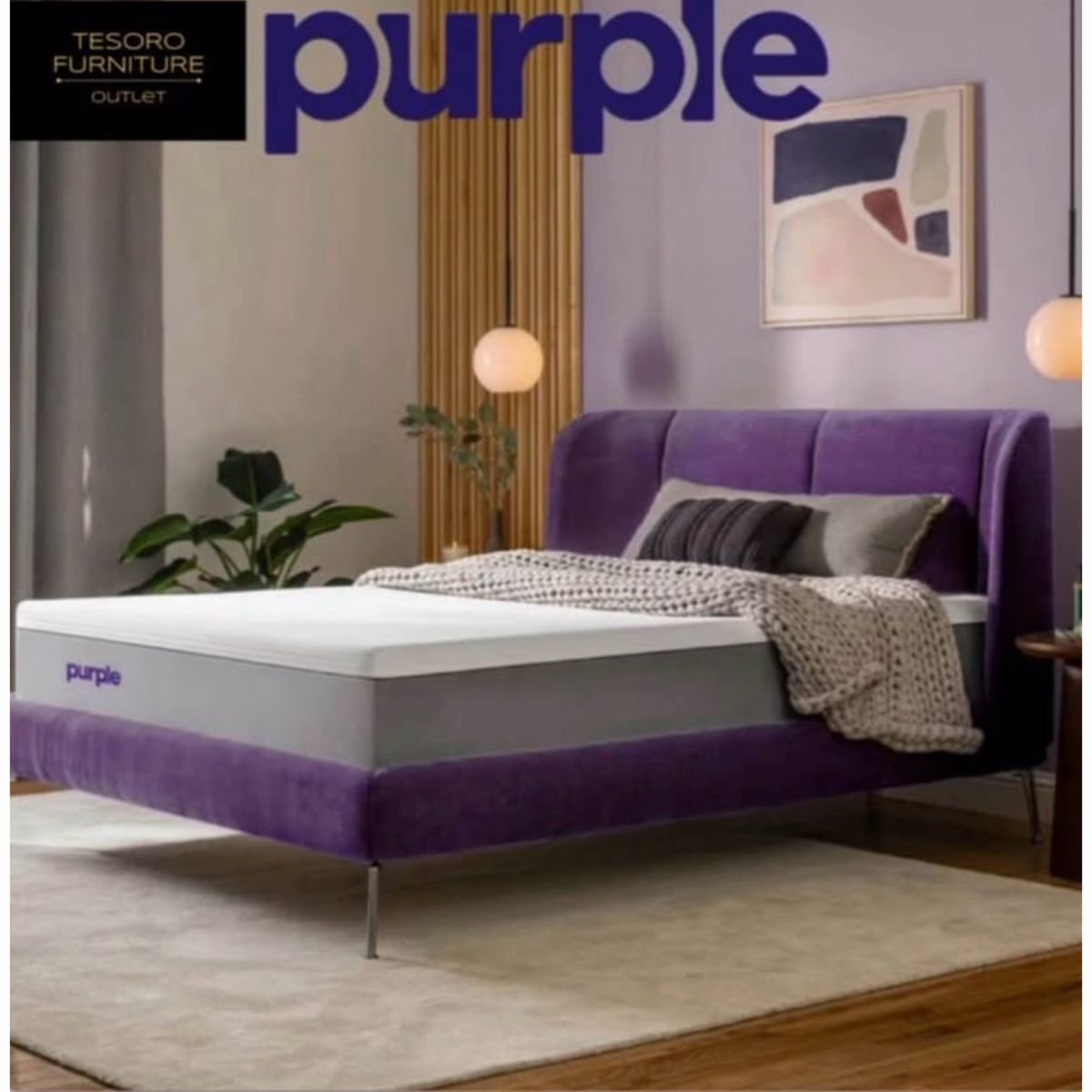 NEW PURPLE KING MATTRESSES *2 available