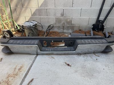 Silverado rear bumper
