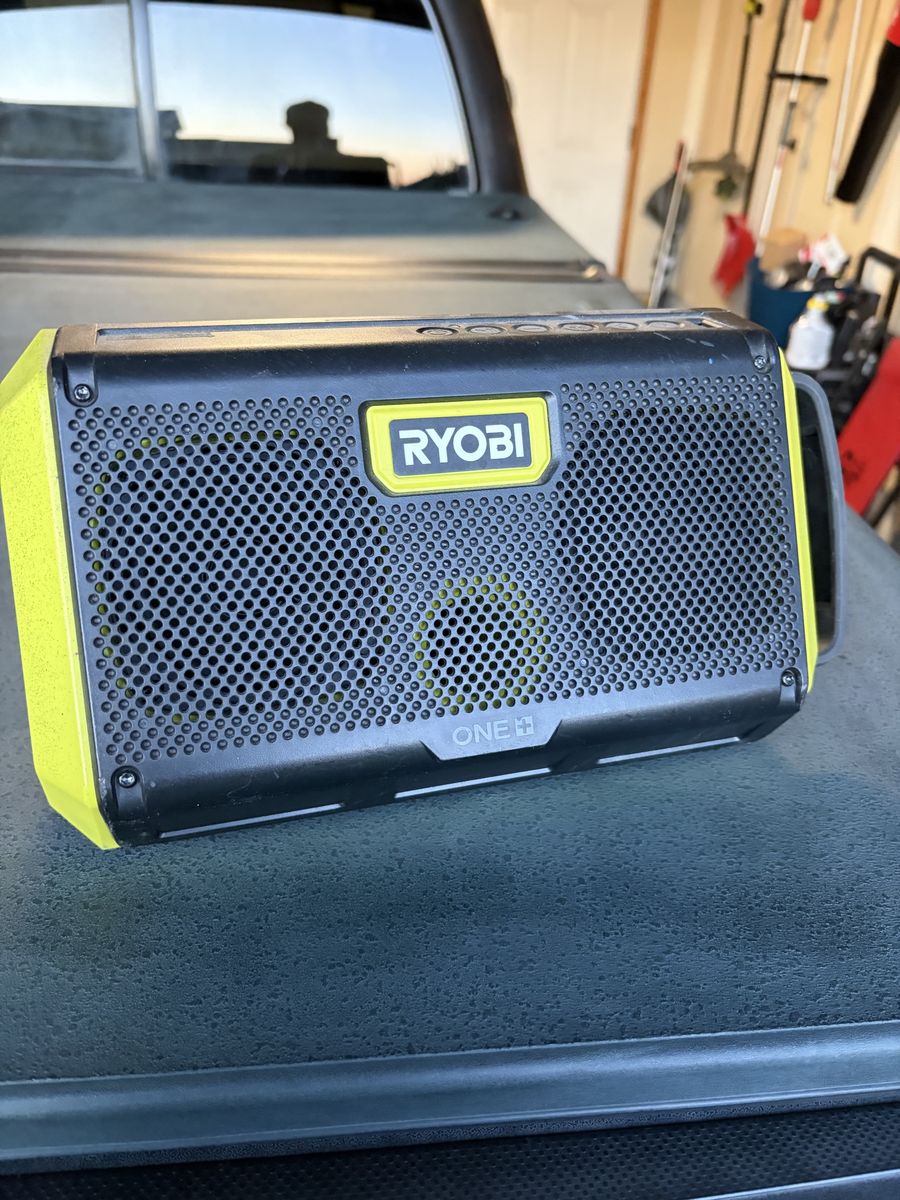 Ryobi 18v Bluetooth Speaker
