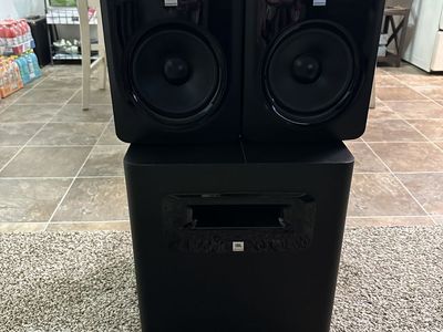 JBL 306P Mk II Speakers & LSR310S Subwoofer
