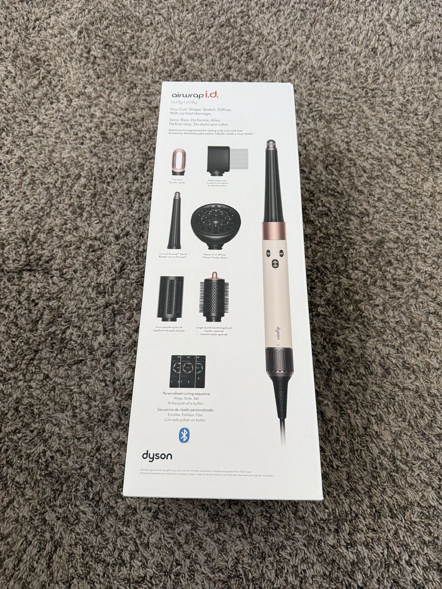 Dyson Airwrap ID Curly + Coily (Ceramic pink + rose gold) Brand new + Factory Sealed