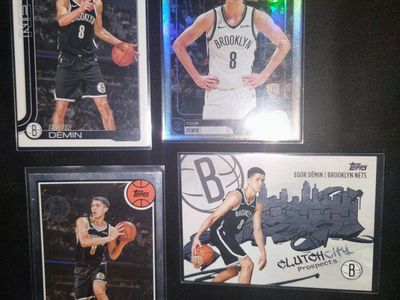 4 Egor Demon Rookie Cards