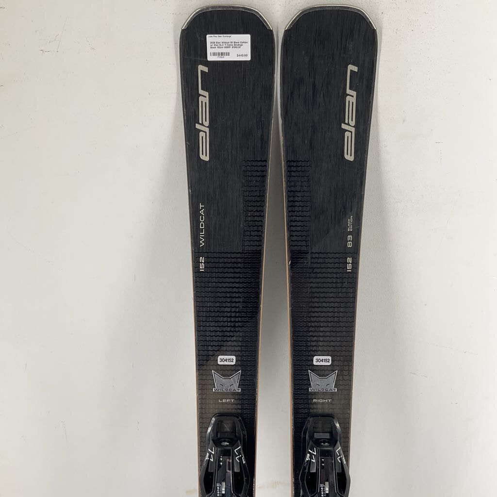 2026 Elan Wildcat 83 Black Edition w/ Elan ELX 11 Demo Bindings