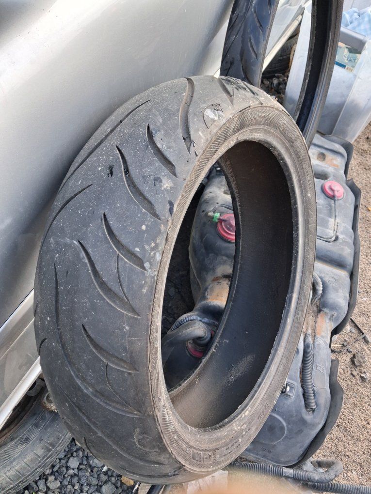 Motorcycle Tire - Used Rear Tire