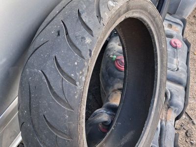 Motorcycle Tire - Used Rear Tire