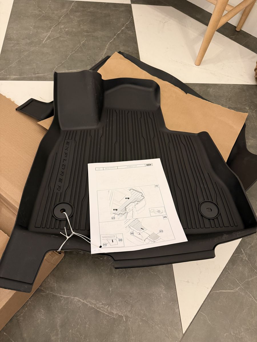 Ford Explorer OEM All Weather Floor Mats 2021-26