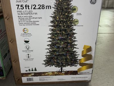 7.5 ft Trim-A-Tree Slim Christmas Tree