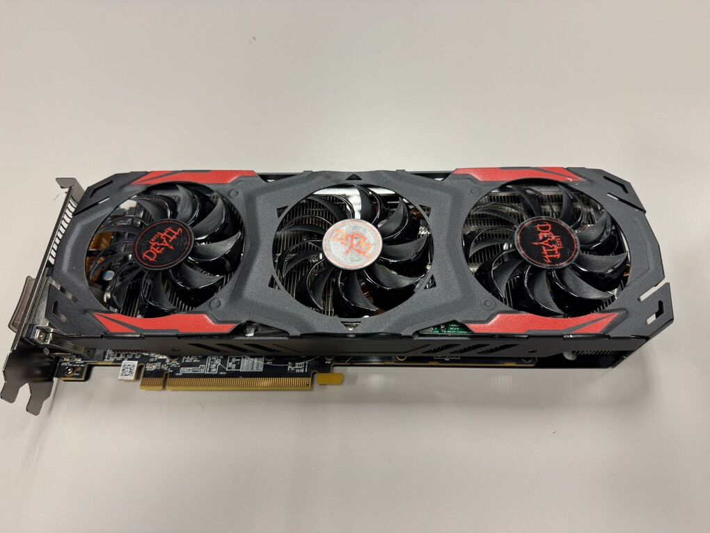 Lot Of 5 PowerColor Red Devil RX 570 4GB GDDR5