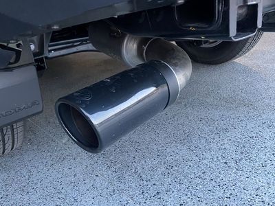 Toyota Black Chrome Exhaust Tip
