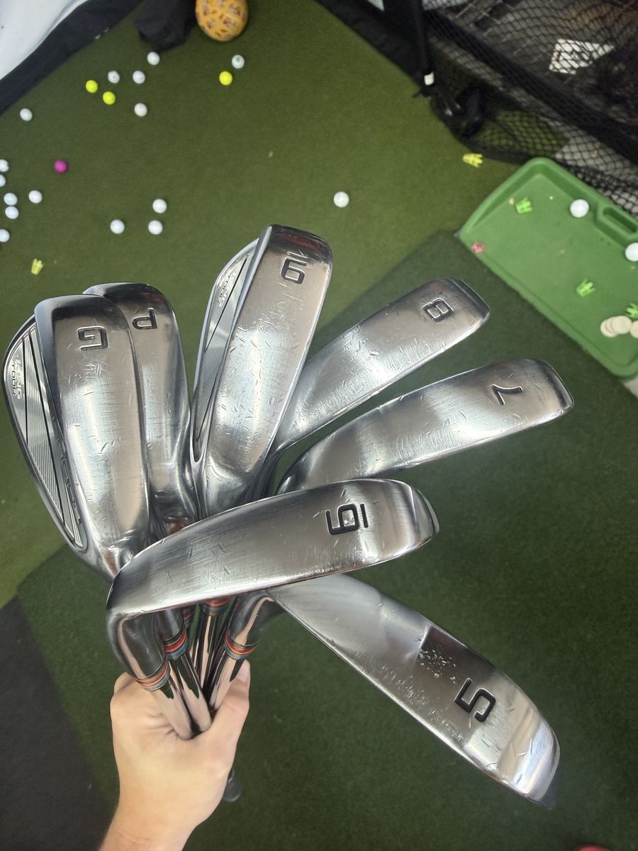 Cobra tour Irons Set (5-GW), Forged, Used Condition, Standard Lie/Loft, stiff