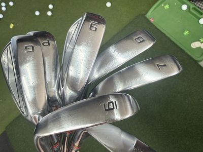 Cobra tour Irons Set (5-GW), Forged, Used Condition, Standard Lie/Loft, stiff