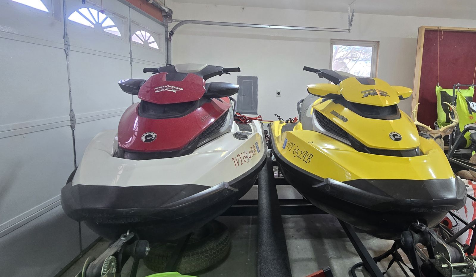 2010 Sea.Doo Rtx 215 & 2010 Sea.Doo Gtx155 with Trailer Rtx 192 hours Gtx 167 hours