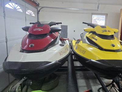 2010 Sea.Doo Rtx 215 & 2010 Sea.Doo Gtx155 with Trailer Rtx 192 hours Gtx 167 hours