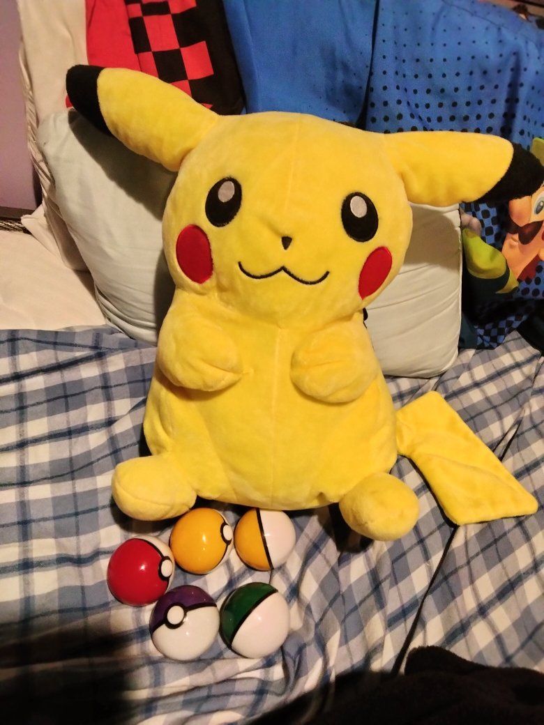 Pikachu plush