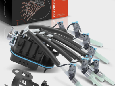 4 NEW Part#FIK50400-C 8 Cylinder Spider Vortec Fuel Injector For 96-02 Chevy GM V8 5.0L 5.7L