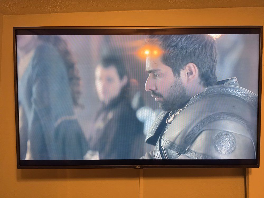 65' LG UA77 AI 4K UHD Smart TV (wall mounted)