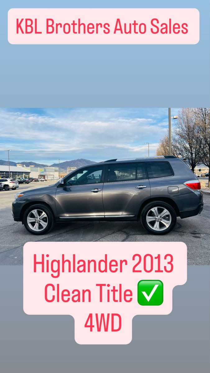 2013 Toyota Highlander Limited