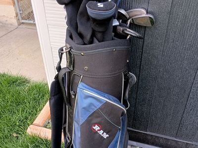 Authentic Ram 12 piece golf club set
