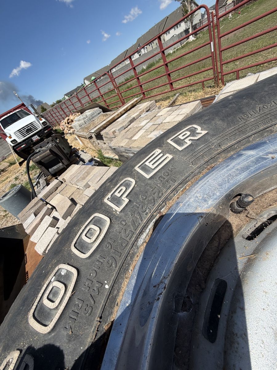 Cooper Discoverer Radial LT Tires w/ Steel Wheels