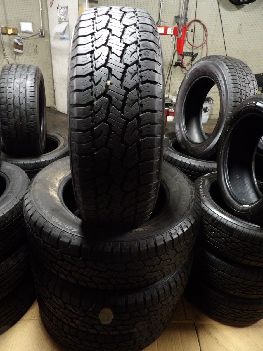 275/65R20 SAILUN TERRAMAX A/T SET OF USED TIRES 