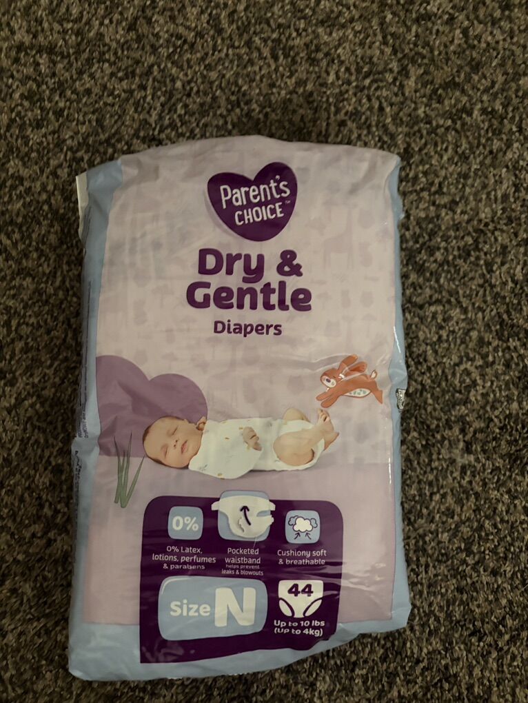 Dry And Gentle Diapers