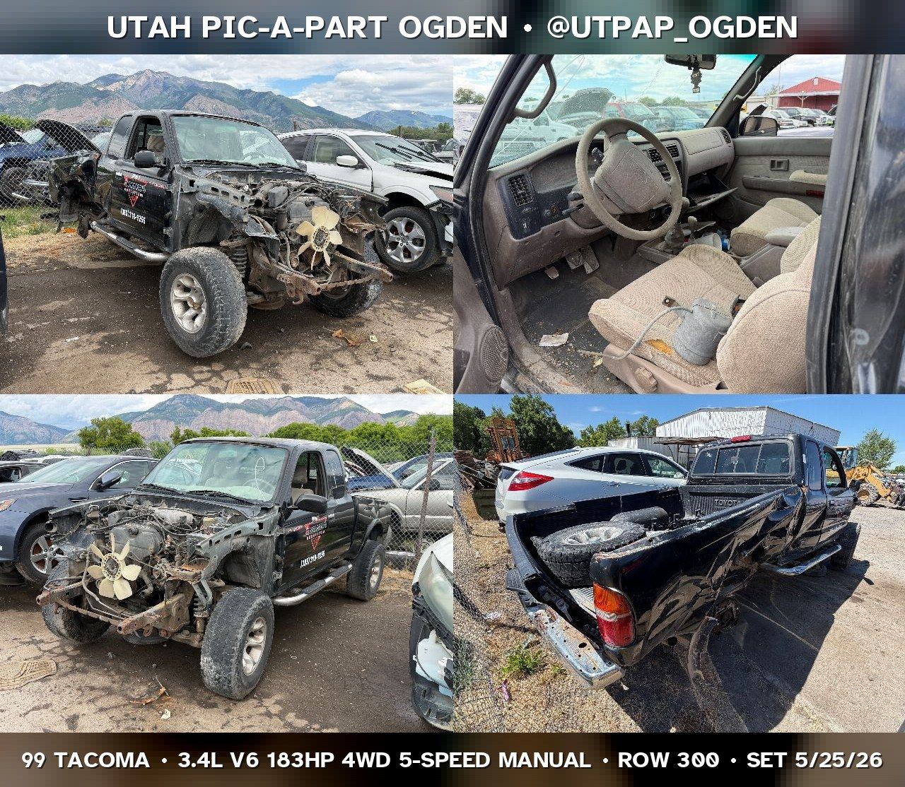 1999 Toyota Tacoma Parts - UTPAP Ogden