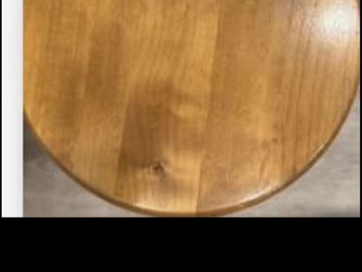 Pair of Wooden Bar Stools - Classic Design, Sturdy Construction