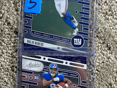 New York Giants raw mint sports trading cards $5