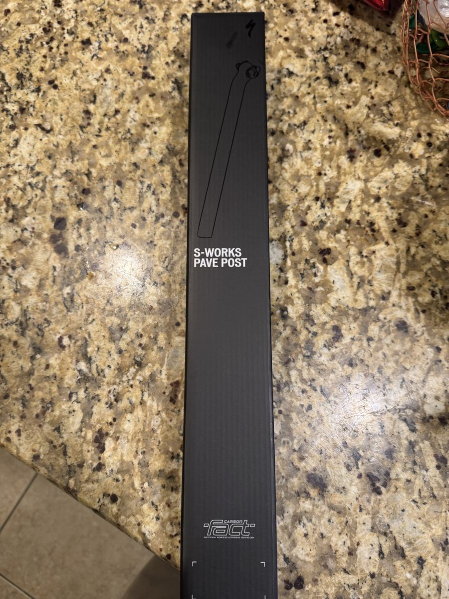 Specialized S-Works Pave FACT Carbon Seatpost - 380mm length - 20mm offset