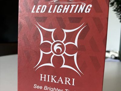 Like new Hikari H11 HID bulb set