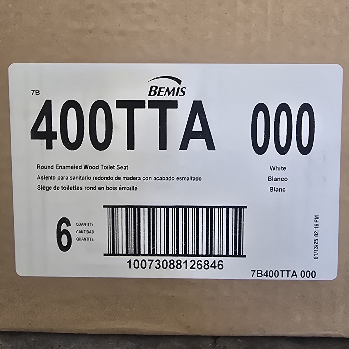 brand new round toilet seats in box