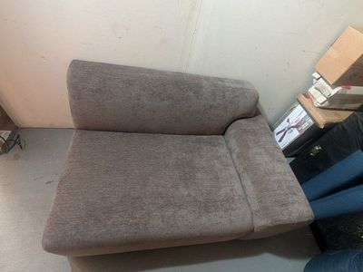 New Sectional Couch, Gray Fabric, Modern Style