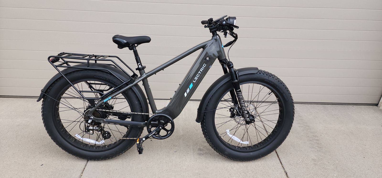 Lectric XPeak Electric Fat Tire Bike - Dark Grey - Used Excellent Condition