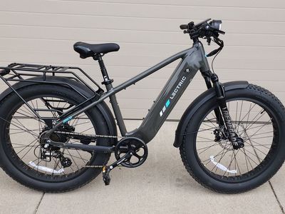Lectric XPeak Electric Fat Tire Bike - Dark Grey - Used Excellent Condition