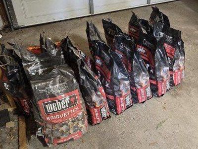 Bulk Weber Briquettes