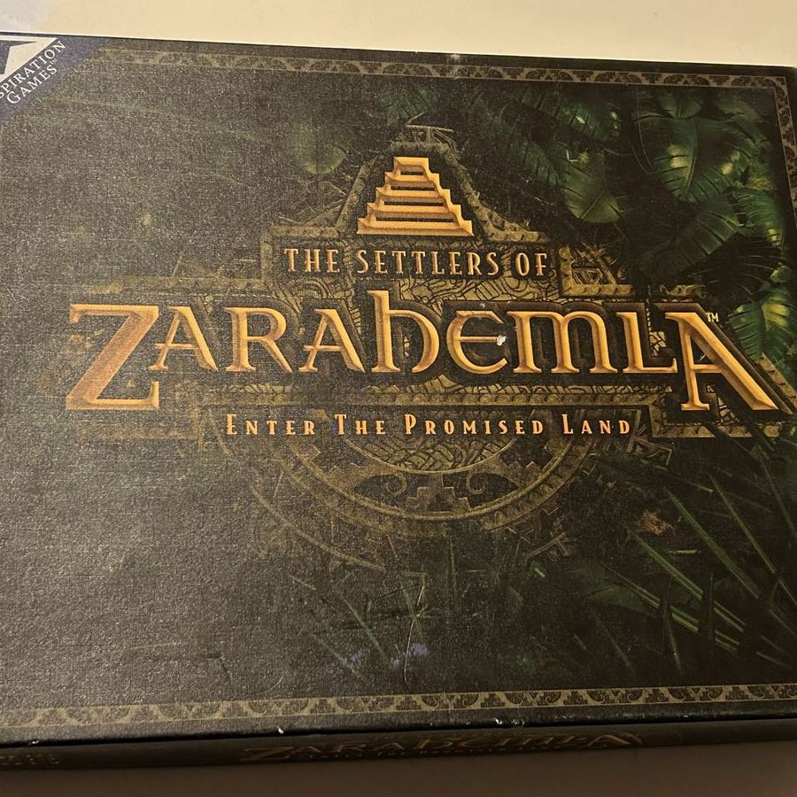 The Settlers of Zarademia: Enter the Promised Land - LDS Strategy Board Game