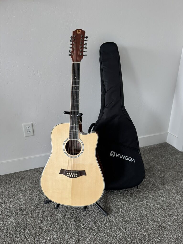 Vango Acoustic 12 String Guitar