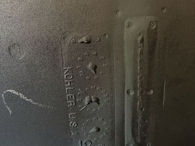 Kohler Black Soaking Bathtub 60" x 30" Drop-in/Alcove Bathroom Tub. Free of charge