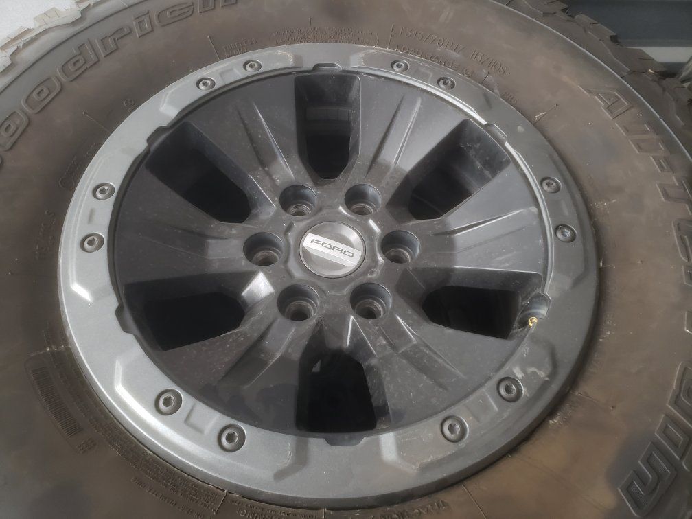 4 Ford Raptor Beadlock Capable Wheels