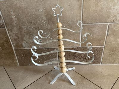 Ikea Vinterfint Metal Wood Bead Christmas Tree